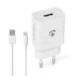Billede af Vægoplader 1x 2.1 A Antal output: 1 USB Micro (Loose) kabel 1.00 m 10.50 W Single spænding output