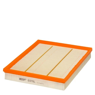 Billede af HENGST FILTER E576L Luftfilter 41 224 302 Filterindsats OPEL: Zafira B, Astra G CC, A