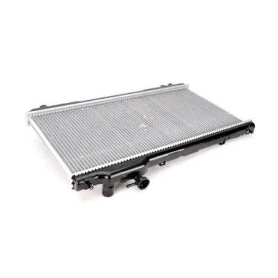 Billede af THERMOTEC D72026TT Radiator Aluminium, plastik til køretøjer med/uden klimaanlæg 350mm 699mm 22mm manuelt gear Loddet køleripper