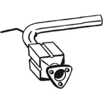 Billede af BOSAL 099 894 Katalysator Euro 2 med monteringsdele VOLKSWAGEN: Transporter 4 Bus,