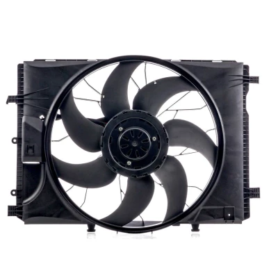 Billede af NRF 47443 Køleventilator 481 12 600 med kølerventilatorramme (karm), Kulløs motor kontroldel MERCEDES BENZ: E klasse Sedan