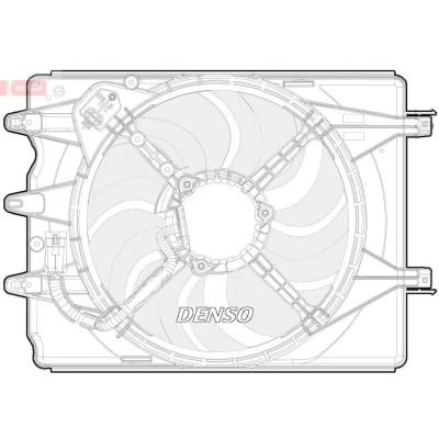 Billede af DENSO DER09068 Køleventilator