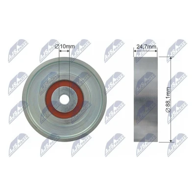 Billede af NTY RNK TY 031 Remstrammerhjul TOYOTA: Yaris I Hatchback, II Hatchback