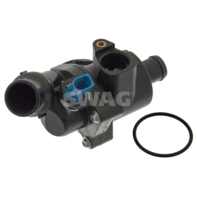 Billede af SWAG 30 10 0313 Termostathus med pakning temperaturkontakt AUDI: A4 B6 Avant