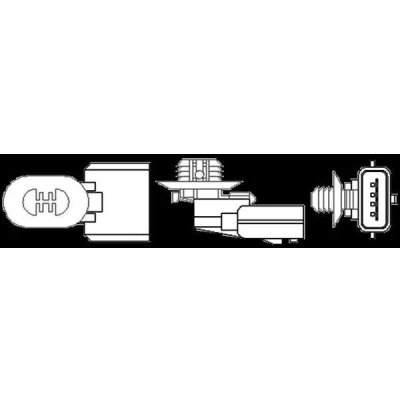 Billede af MAGNETI MARELLI 466016355071 Lambdasonde opvarmet 4 RENAULT: TWINGO 2, CLIO 2