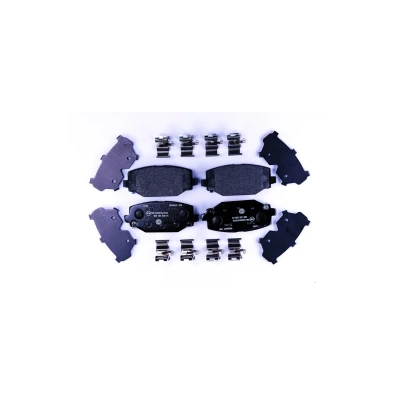 Billede af HELLA 8DB 355 020 311 Bremseklodser med akustisk advarsel for slid tilbehør DODGE: Journey MPV