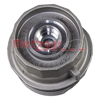 Billede af METZGER 2370066 Dæksel, oliefilterhus uden pakning filter TOYOTA: Yaris III Hatchback, II Auris Hatchback