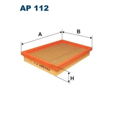 Billede af FILTRON AP 112 Luftfilter 40,5 178 257 Filterindsats MAZDA: 626 IV Hatchback, Sedan, 121 III Hatchback