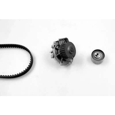 Billede af HEPU PK10581 Vandpumpe + Tandremssæt 129 FIAT: Panda II Hatchback, 500 Grande Punto Hatchback