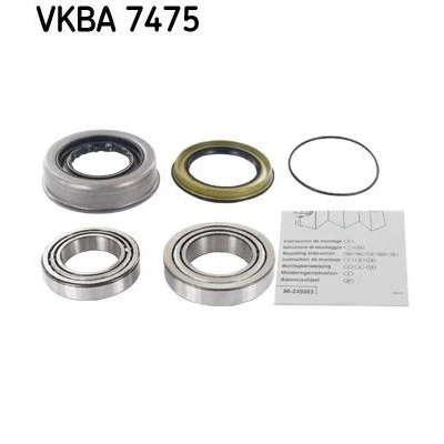 Billede af SKF VKBA 7475 Hjullejesæt med pakdåse 68
