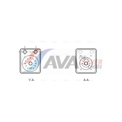 Billede af PRASCO VN3093 Olieradiator VOLKSWAGEN: GOLF Plus / Crossgolf, Multivan 5 (7HM, 6, AUDI: A3 Sportback, A5 B8 Coupe, A4 B5 Sedan
