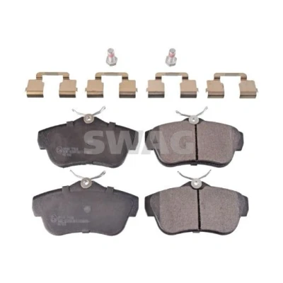 Billede af SWAG 62 91 6891 Bremseklodser bagaksel Ekskl. slidadvarselskontakt med befæstelsesmateriale CITROËN: Jumpy II MPV, TOYOTA: Proace I Van / Stationcar