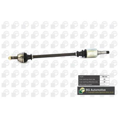 Billede af Drivaksel BGA DS1405R