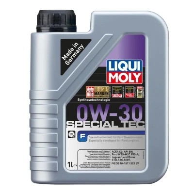 Billede af Liqui Moly Special Tec F 0W 30 1l Motorolie 8902 FORD: FOCUS 3 Turnier, FIESTA 6, C Max 2, PEUGEOT: 107 Hatchback, 207 206 Hatchback