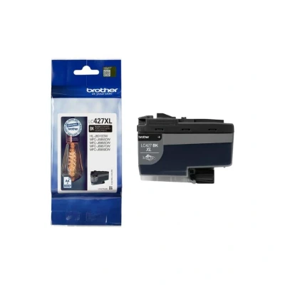 Billede af Brother LC427XLBK sort blækpatron 6.000 sider Kompatibel