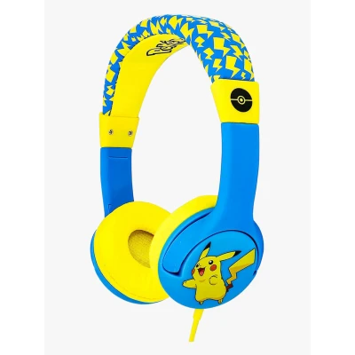 Billede af Pokemon Hovedtelefon Junior On Ear 85dB Pikachu