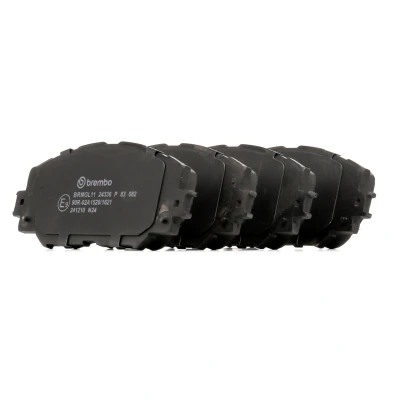 Billede af BREMBO P 83 082 Bremseklodser Ekskl. slidadvarselskontakt uden tilbehør TOYOTA: RAV4 III SUV, Yaris Hatchback, Auris Hatchback