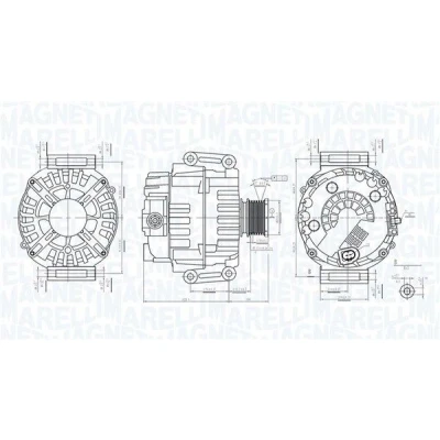 Billede af Generator MAGNETI MARELLI 063732072010