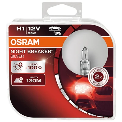 Billede af OSRAM 64150NBS HCB Pære, fjernlys H1 12V 55w Halogen FORD: Galaxy Mk2 MPV, Focus 2, FIESTA 6, CITROËN: C5 III Stationcar, C4 II Hatchback, C3