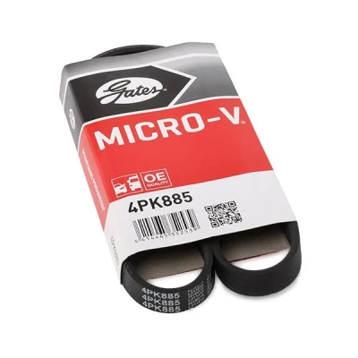 Billede af GATES Micro V 4PK885 Kileribberem 885 4 Polyester, EPDM (ethyl propylen dien gummi) BMW: 3 Sedan, Touring, X5, MAZDA: MX 5 2, I