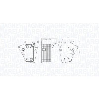 Billede af MAGNETI MARELLI 350300001500 Olieradiator