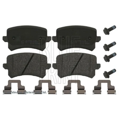 Billede af BLUE PRINT ADV184231 Bremseklodser bagaksel med bremsecaliperskruer, anti knirke plade, befæstelsesmateriale VOLKSWAGEN: Passat B7 Variant