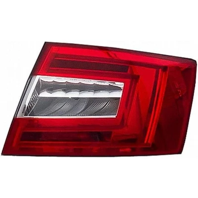 Billede af HELLA 2SK 011 053 091 Baglygter venstre H21W, P21W, PY21W, W5W uden pærer lampeholder SKODA: Octavia 3 Schrägheck