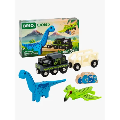 Billede af BRIO World 36096 Tog med Dinosaurer