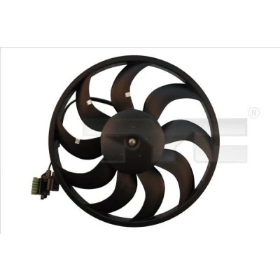 Billede af TYC 825 0035 Køleventilator 405 340 uden kølerventilatorramme (karm), med belastningsmodstand OPEL: Astra J Hatchback, Sports Tourer