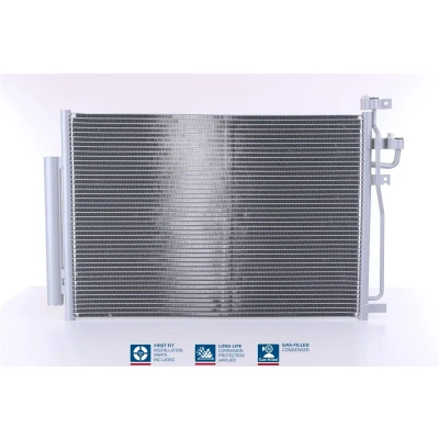 Billede af NISSENS 940010 Kondensator med tørrer Aluminium 672 R 134a CHEVROLET: Captiva