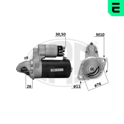 Billede af ERA 221067A Starter 12 1,4 9 BMW: 3 Sedan, Touring