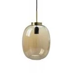 Billede af Dl39 Amber Pendent W/ Brass Suspension