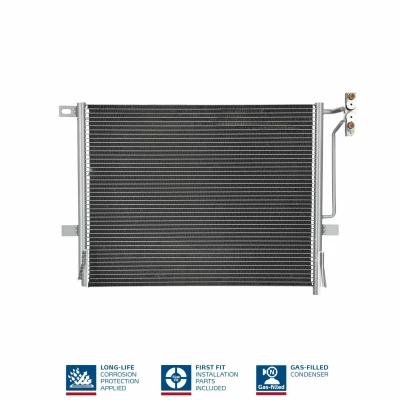 Billede af NISSENS 94431 Kondensator uden tørrer Aluminium 560 R 134a BMW: 3 Sedan