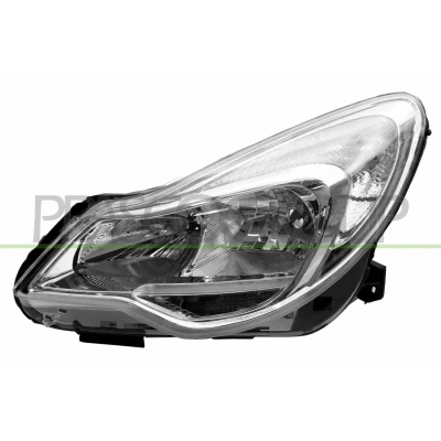 Billede af PRASCO OP0354904 Forlygter venstre H1, H7 med indstillingsmotor for LWR OPEL: Corsa D Hatchback