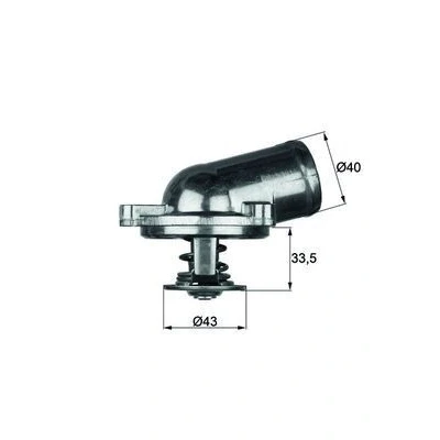 Billede af MAHLE ORIGINAL TI 22 87 Termostat med pakning MERCEDES BENZ: C klasse Sedan, E Sedan