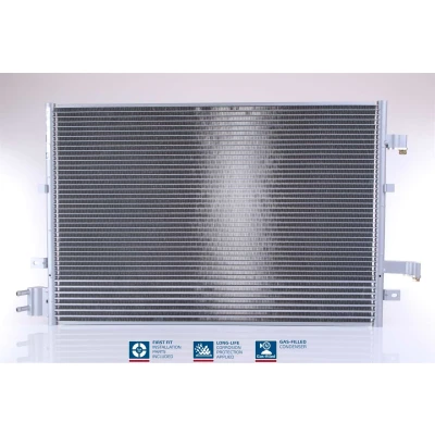 Billede af NISSENS 94777 Kondensator uden tørrer Aluminium 670 R 134a FORD: MONDEO 3, 3 Kombi