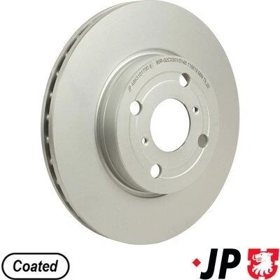Billede af JP GROUP 4863101700 Bremseskiver foraksel 258 22 4 ventileret coatet TOYOTA: Yaris III Hatchback, II Hatchback