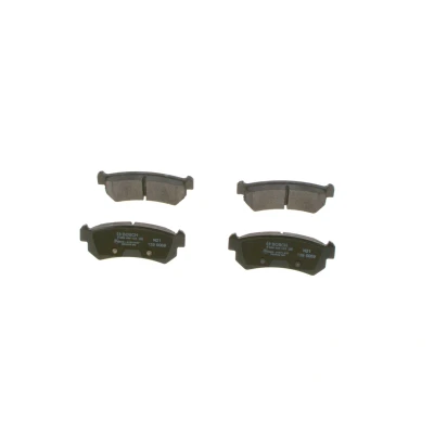 Billede af BOSCH 0 986 494 133 Bremseklodser Low Metallic med anti knirke plade, monteringsvejledning CHEVROLET: Nubira Stationcar, Lacetti Hatchback