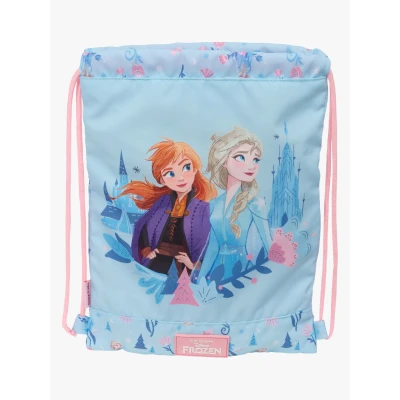 Billede af Frozen Rygsæk med Snore Ice magic Blå 26 x 34 1 cm Skoletaske