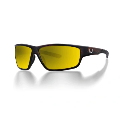 Billede af Westin W6 Sport 20 Matte Brown Stripe LB LM Yellow AR Green Polarised sunglasses