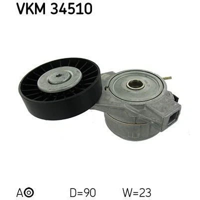 Billede af SKF VKM 34510 Strammehjul SAAB: 9 3 Hatchback, 5 Stationcar