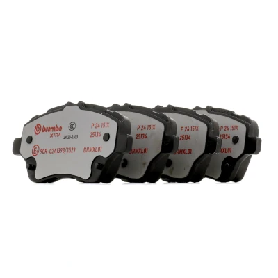 Billede af BREMBO P 24 151X Bremseklodser Ekskl. slidadvarselskontakt med bremsecaliperskruer tilbehør FORD: FIESTA 6, 6 Van, B Max