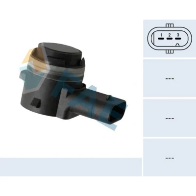 Billede af FAE 66068 Parkeringssensor foran, bag Ultralydsensor FORD: MONDEO 4 Turnier, FIESTA 6,