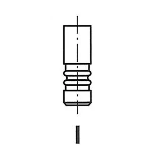 Billede af FRECCIA R6013/S Indsugningsventil 29,5 VOLKSWAGEN: Polo V Hatchback, GOLF 6, Touran I, SKODA: Octavia 2 Combi, II Fabia 1 Combi