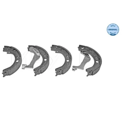 Billede af MEYLE 30 14 533 0015 Håndbremseklodser bagaksel ORIGINAL Quality med arm, uden fjeder TOYOTA: Corolla IX Station Wagon, Hatchback