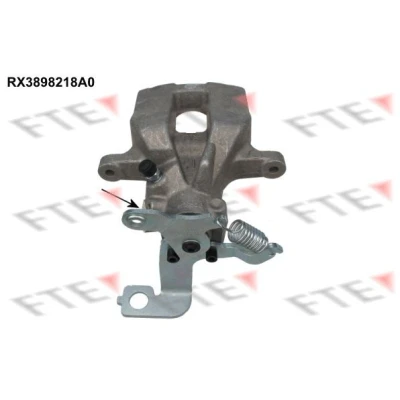 Billede af FTE 9290623 Bremsekaliber grå Aluminium Bagaksel højre uden holder TOYOTA: Avensis III Stationcar, Sedan