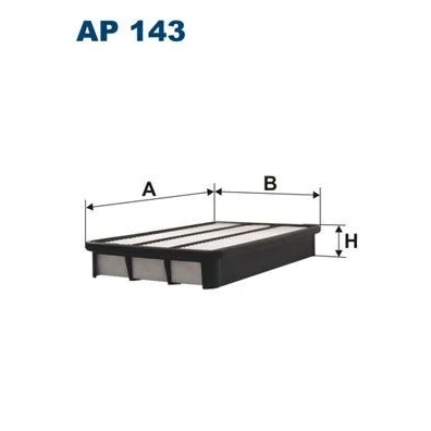 Billede af FILTRON AP 143 Luftfilter 41,5 185 310 Filterindsats TOYOTA: Camry IV Sedan, Celica VI Coupe