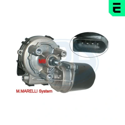 Billede af ERA 460279A Viskermotor 12 foran til venstrestyrede biler FIAT: Punto II Hatchback, Grande Hatchback
