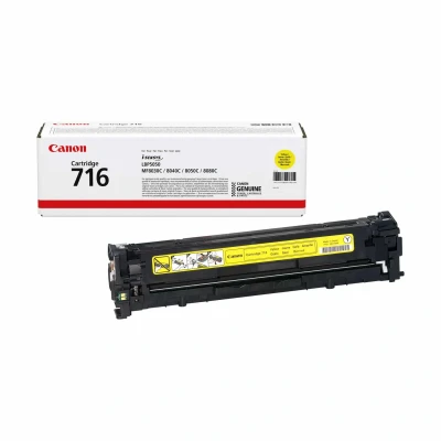 Billede af Canon 716Y Yellow Original Tonerkassette