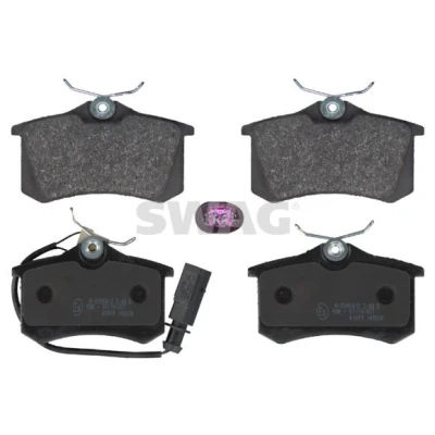 Billede af SWAG 50 91 6394 Bremseklodser bagaksel Inkl. slidadvarselskontakt FORD: Galaxy Mk1 MPV, VOLKSWAGEN: Sharan I